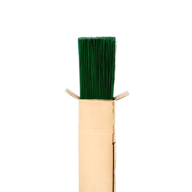 Green Florist Wire 45cm (18 inch) 24 Gauge 2kg Tube