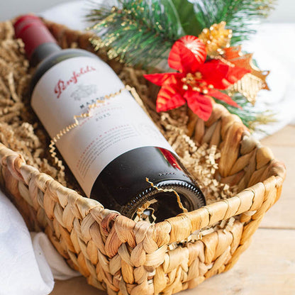 Water Hyacinth Basket Boat Natural (36x18.5x10cmH)