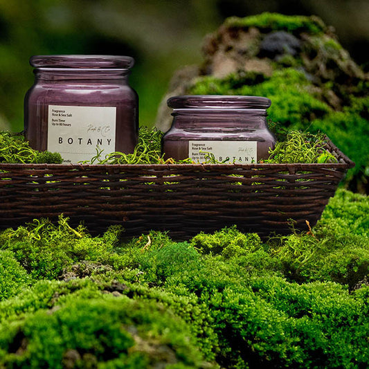 Artificial Wicker Tray Rectangle L Dark Brown (43x34x10cmH)