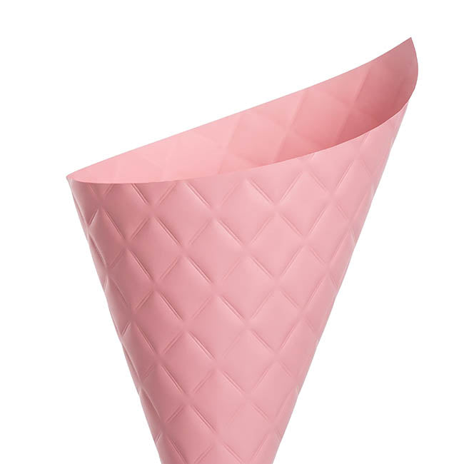 Textura Pillow Embossed Paper 190gsm Pink Pack 20 (53x44cm)