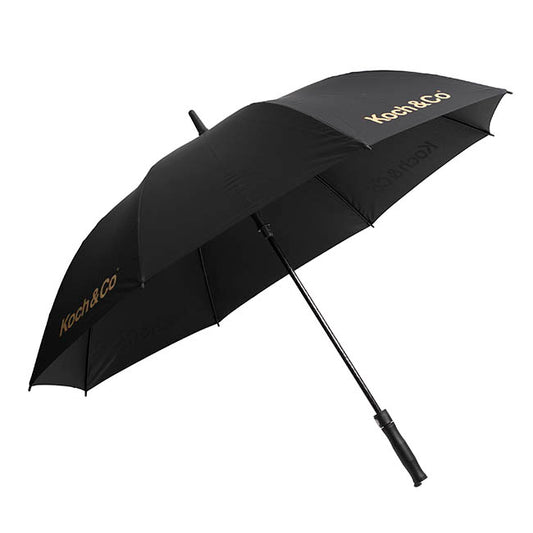 Koch & Co Large Shade Umbrella Midnight Black (137cmD)