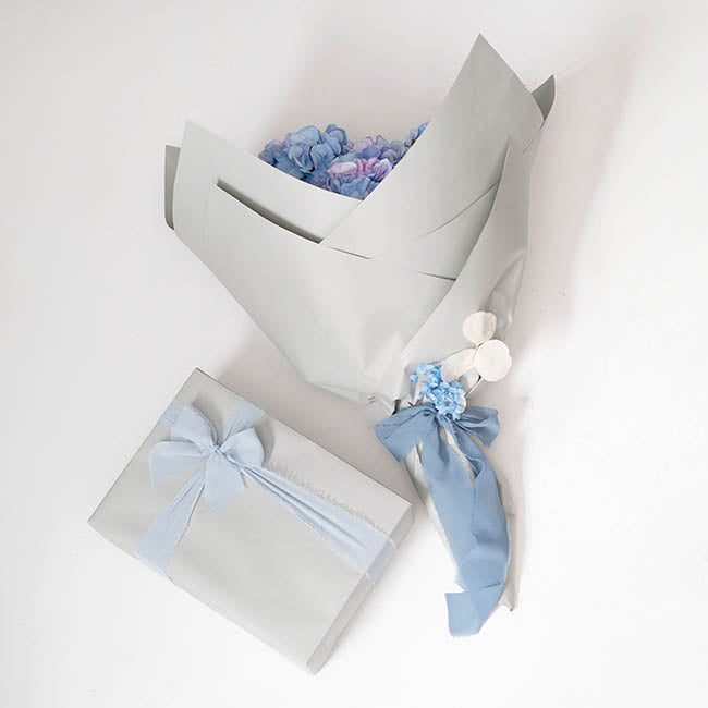 Premium Kraft Paper 110gsm Pack 100 Stone Grey (54x76cm)