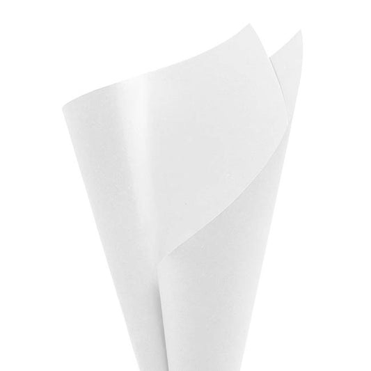 Premium Kraft Paper Glazed 80gsm Pack 100 White (54x76cm)