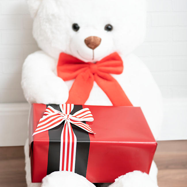 Wrapping Narrow Roll Solid Gloss Black (10cmx25m)