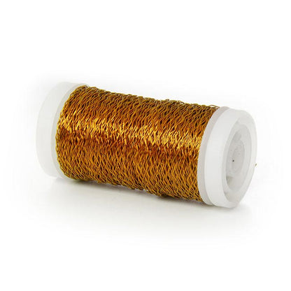 Wire Bouillon Effect 0.35mm 45m 28 gauges Gold