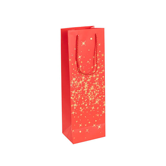 Wine Bag Single Bottle Pack 5 Galaxy Red (12x9x35cmH)