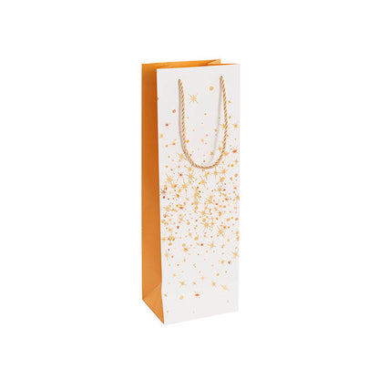 Wine Bag Single Bottle Pack 5 Galaxy White (12x9x35cmH)