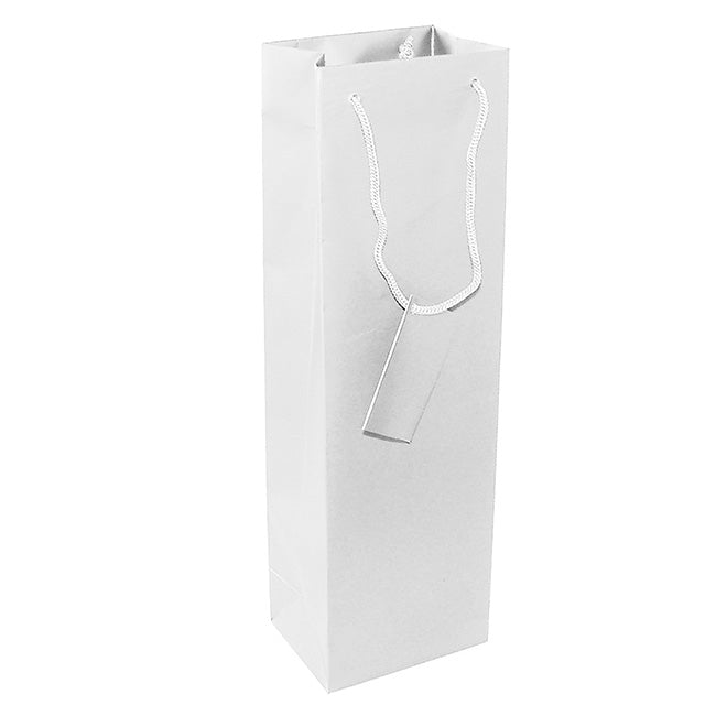 Wine Bottle Bags Single Pack 5 White (10.5X9X35cmH)