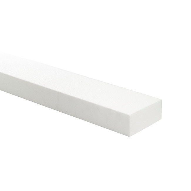 Polystyrene White Stick (120x12.5x5cmH)