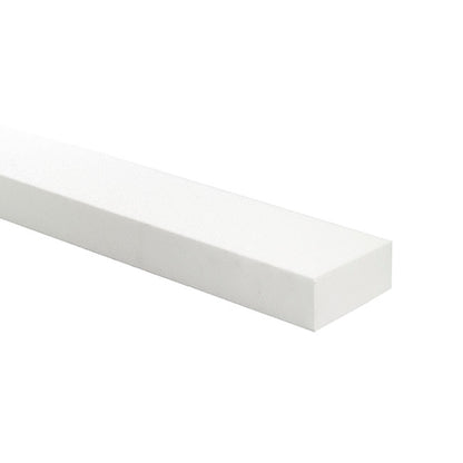 Polystyrene White Stick (120x12.5x5cmH)
