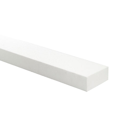 Polystyrene White Stick (120x12.5x5cmH)