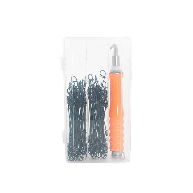 Floral Wire Twist Tool Kit (21cm Twister & 100 Wire Ties)
