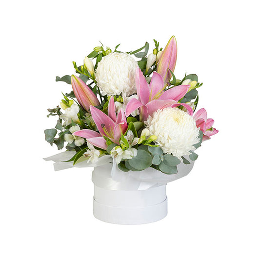 Interflora Sympathy Lily Arrangement