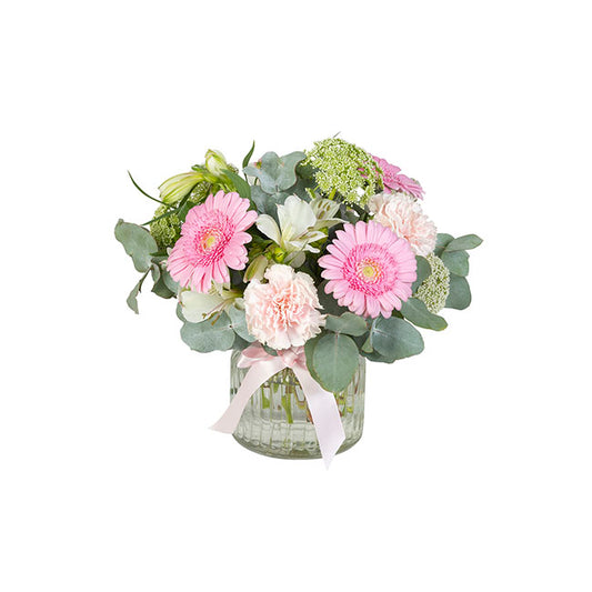 Interflora Pink Flower Bouquet in Vase