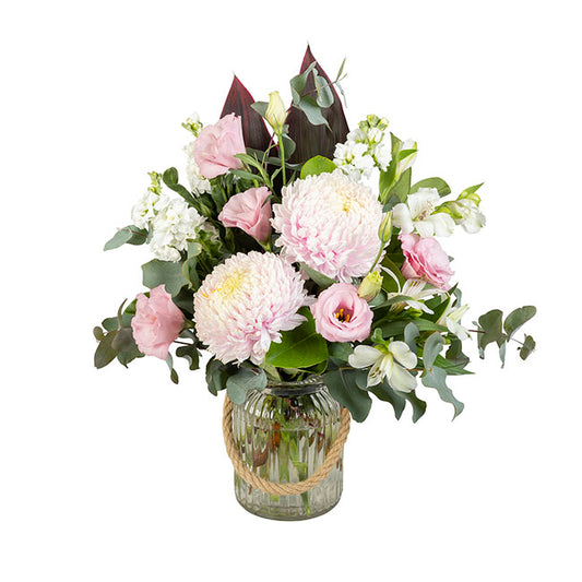Interflora Pink Flower Bouquet in Vase
