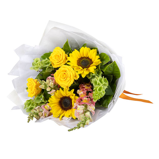 Interflora Sunflower and Rose Bouquet