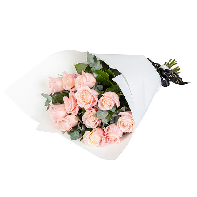 Interflora 12 Pink Rose Bouquet