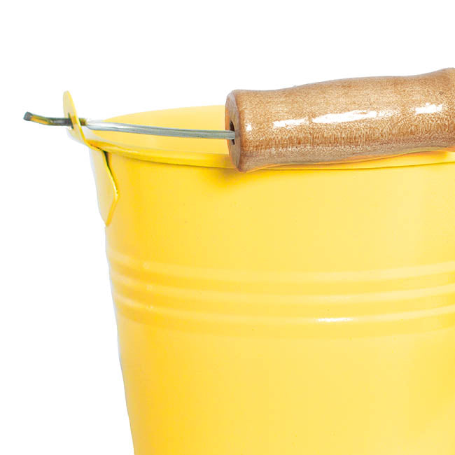 Tin Bucket Bambino Yellow (8Dx7cmH)