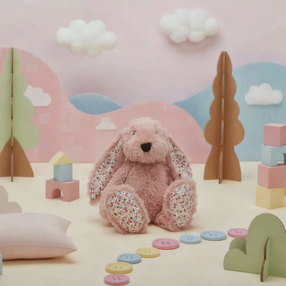 Bunny Petals Plush Soft Toy Dusty Pink (40cmHT)