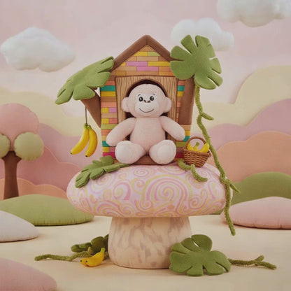 Monkey Sammy Plush Soft Toy Soft Peach (20cmST)