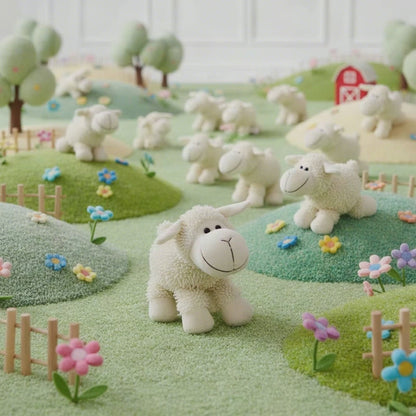 Larry Sheep Cream (17cmST)