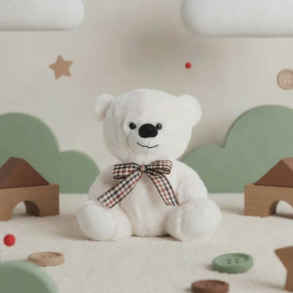 Toby Relay Teddy White (25cmST)