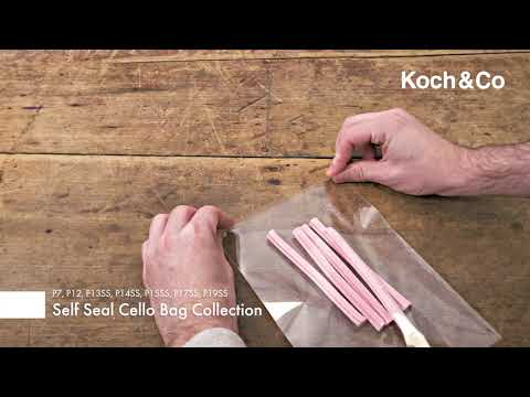 How to use our Self Seal Cello Bags