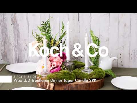 Check out our LED Trueflame Dinner Candles!