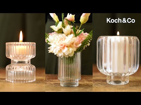 Check out our 2 In 1 Glass Candle Holders!