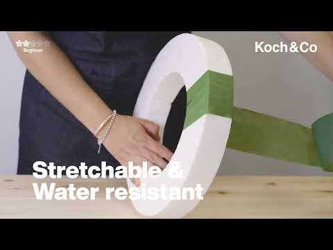 Watch & Learn How To Use Biodegradable Paper Wreath Wrap