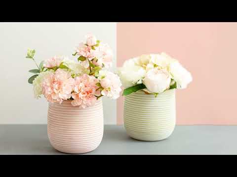 Check out our Ceramic Ribbed Belly Pots!