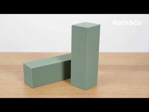 Watch & Learn how to use Strass IDEAL Wet Floral Foam Slim Bricks