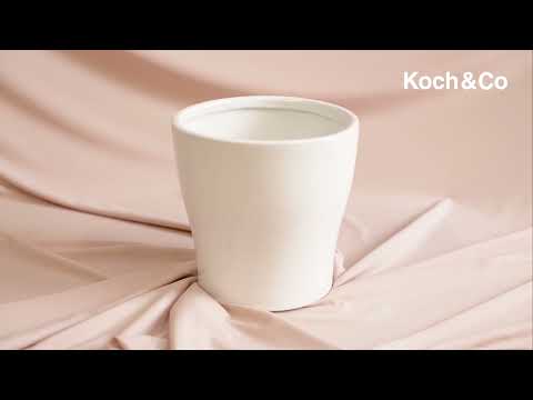 Discover our White Ceramic Bondi Conical Pot Collection