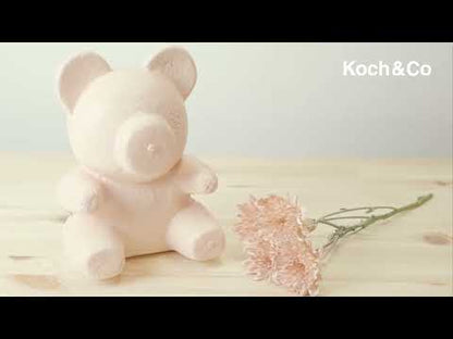 Watch & Learn How to Colour-Shift Polystyrene & Flowers with Koch & Co 'Blooming Pink' Spray Paint