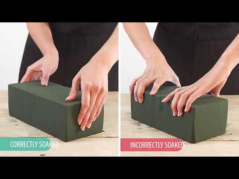 How To Soak Floral Foam by Koch & Co