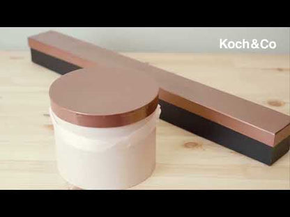 Watch & Learn How to Colour-Shift Gift Boxes with Koch & Co 'Rose Gold' Spray Paint