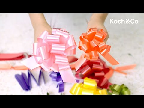 How to use Pull Bow Pom Poms