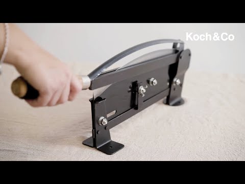 Watch & Learn About Our Flower Bunch Cutter Guillotine