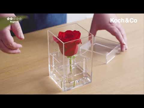 Watch & Learn How to Use Our Acrylic Rose Head Boxes