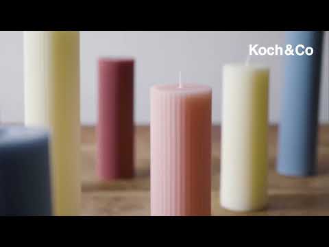 Discover our Ribbed Coloured Roman Candle Range