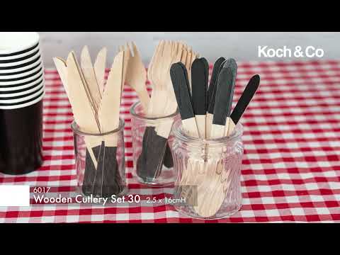 Discover our range of Wooden Cutlery Sets