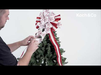 Watch & Learn how to style our Pre-Made Bow Luxury Tree Toppers