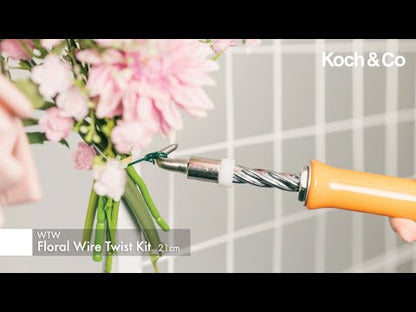 Watch & Learn how to use our Floral Wire Twist Kit