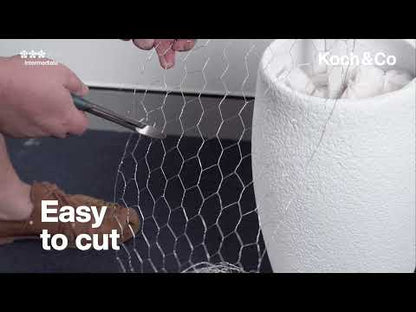 Watch & Learn How To Make A Chicken Wire Standing Spray