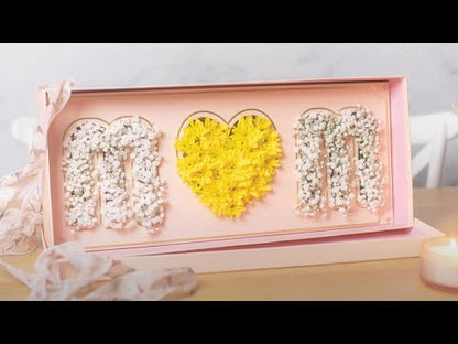 Discover our Floral Foam Mother's Floral Gift "MUM" Box