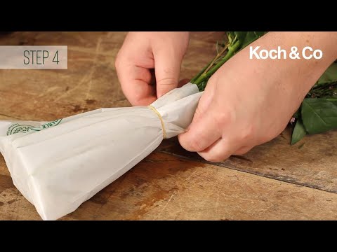 How to use our Get It Fresh™ Biodegradable Flower Bags