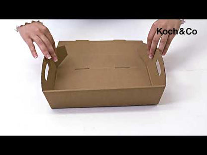 How to assemble our Flat Pack Hamper Trays