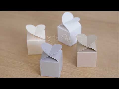 Watch & Learn How to Assemble our Bomboniere Modern Boxes