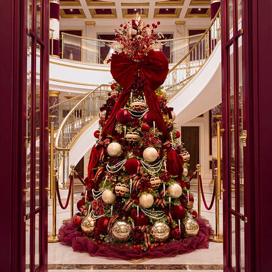 Ruby Reverie Christmas Tree