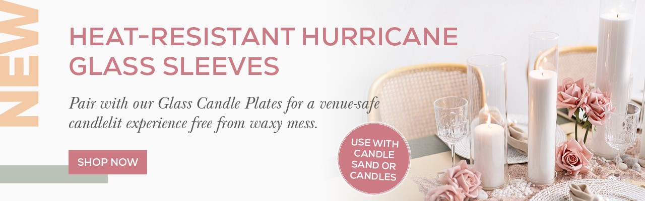 heat resistant candle sleeves